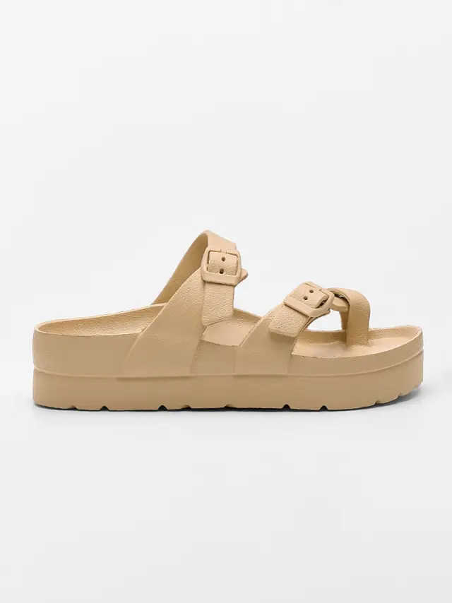 Sun&Fun Πέδιλα Γυναικείο EVA-αδιάβροχο Μπεζ SAF/15520 BEIGE 3
