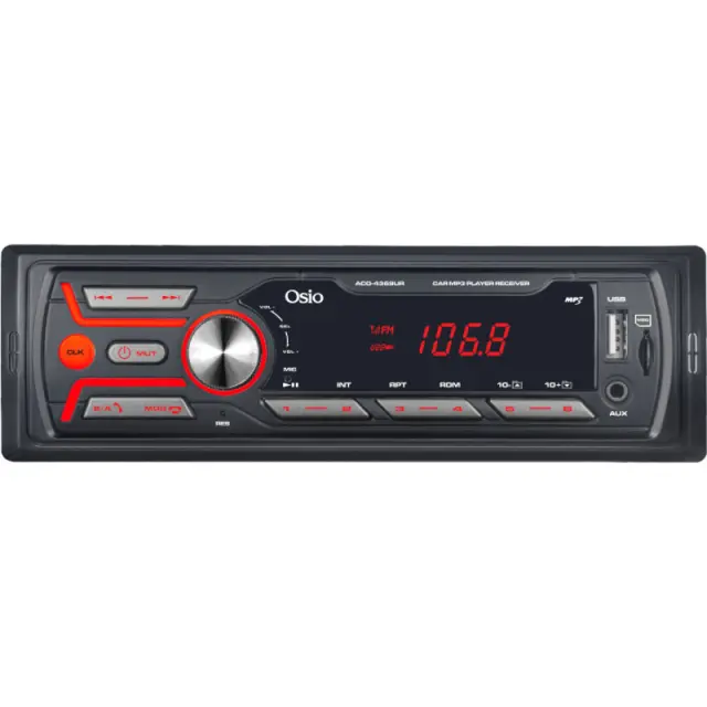 Ηχοσύστημα Αυτοκινήτου Με USB Κάρτα SD Και Aux-In OSIO ACO-4369UR