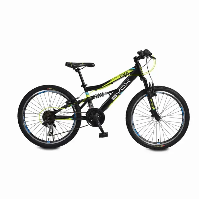 BYOX - Bicycle 24“ Versus black - 3800146202644