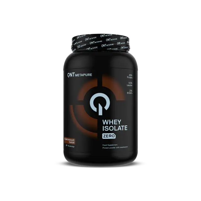 QNT | Metapure Zero Carb Whey Isolate Belgian Chocolate Πρωτεΐνη Ορού Γάλακτος Χωρίς Λακτόζη με Γεύση Σοκολάτα | 908gr