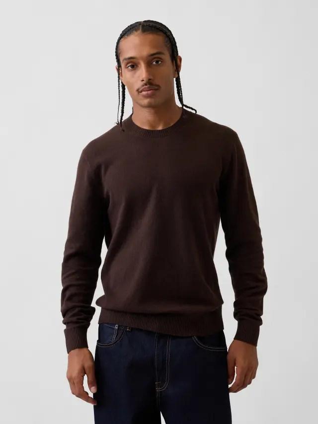 Ανδρικό Πουλόβερ CashSoft Terra brown
