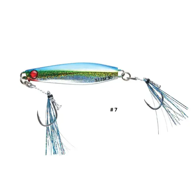 ΠΛΑΝΟΣ Hayabusa Jack Eye Shot Slow Slim EX-976 30gr 7. Blue Mackerel