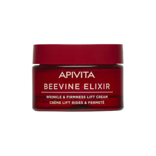 APIVITA BEEVINE ELIXIR Πλούσια Αντιρυτιδική Κρέμα για Σύσφιξη & Lifting με Πολυφαινόλες Πρόπολης & Αμπελιού, Φυτικό Κολλαγόνο, Υαλουρονικό Οξύ
