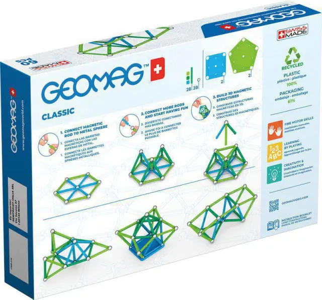 Geomag Μαγνήτες Color 64 (272) 2