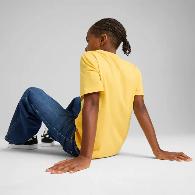 Puma Boy's Class Graphic Tee Κίτρινο 685814-55 (Puma) 2