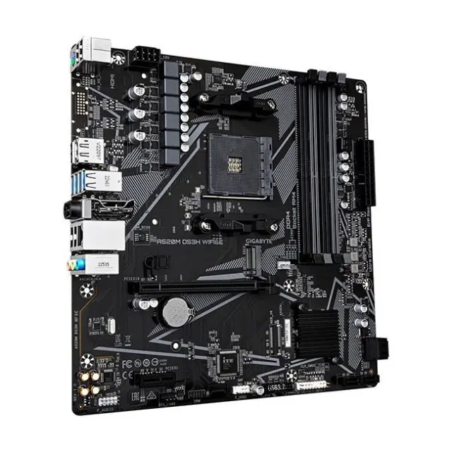 Gigabyte Motherboard A520M DS3H WiFi6E (A520M DS3H WF6E) 3