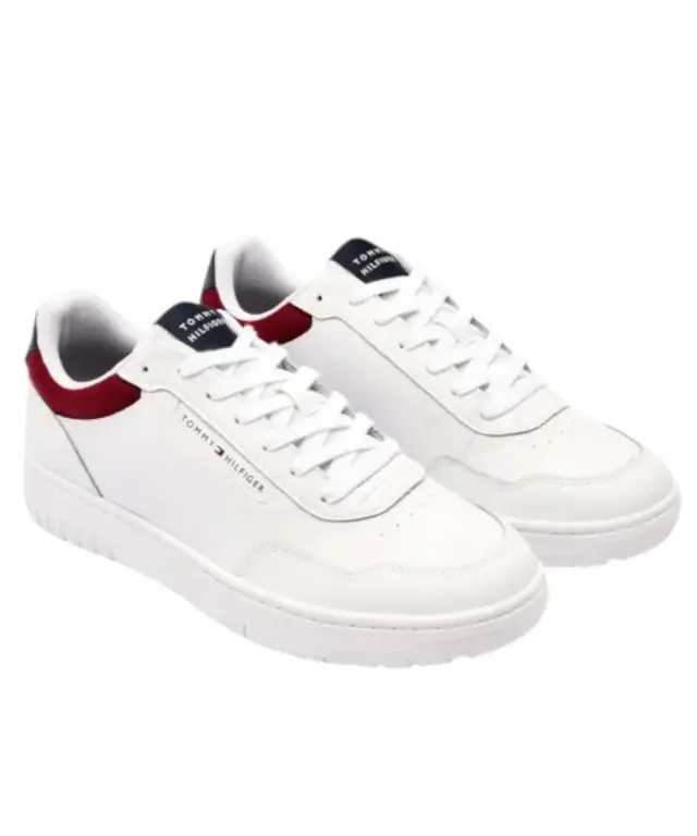 Tommy Hilfiger - Ανδρικά Sneakers Th Basket Core Lth FM0FM05629-0GZ Λευκό - 40 2
