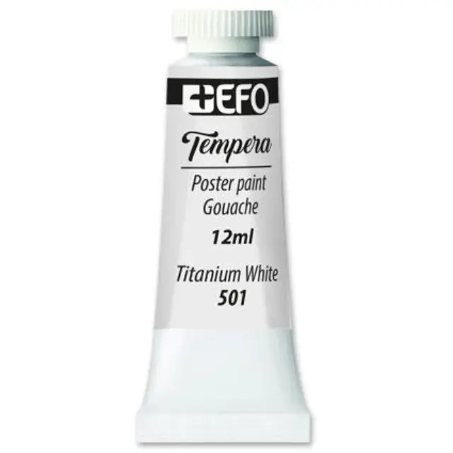 Τέμπερες +Efo 12x12ml Άσπρο