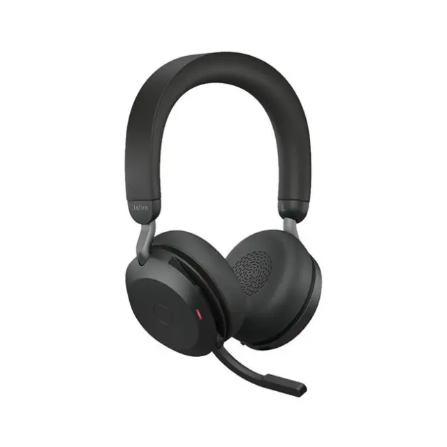 Jabra Headset Evolve2 75 UC Stereo Wireless With Charging Stand Link380c (27599-989-899)