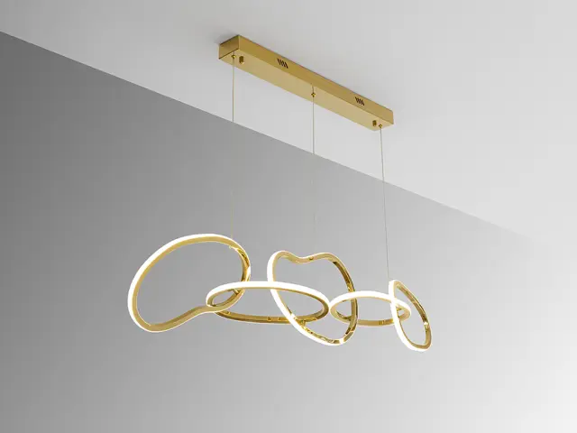 Nexo lamp 5L gold φωτιστικό κρεμαστό Χρυσό 2