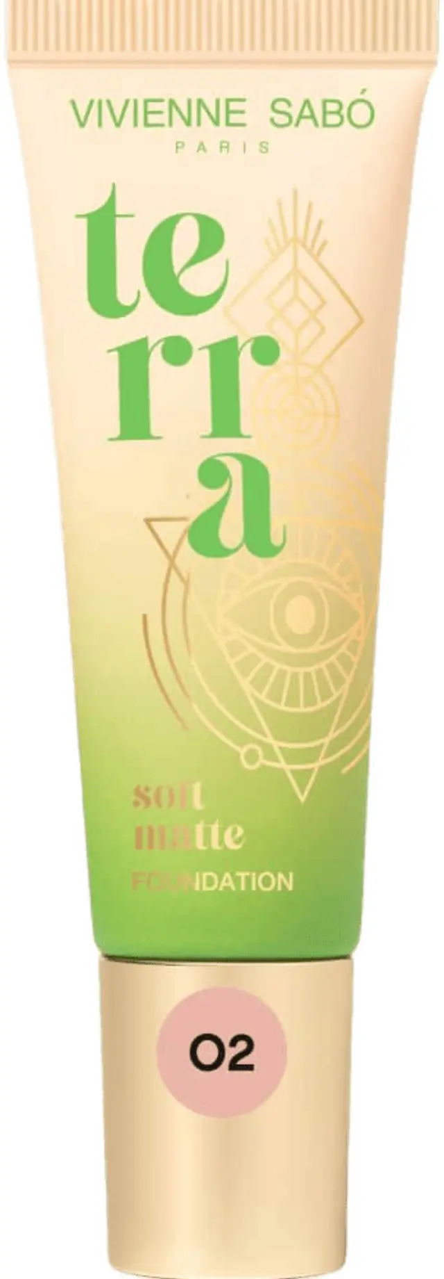 Vivienne Sabo Terra Matte Face Foundation Foundation Για Ματ Αποτέλεσμα - 02