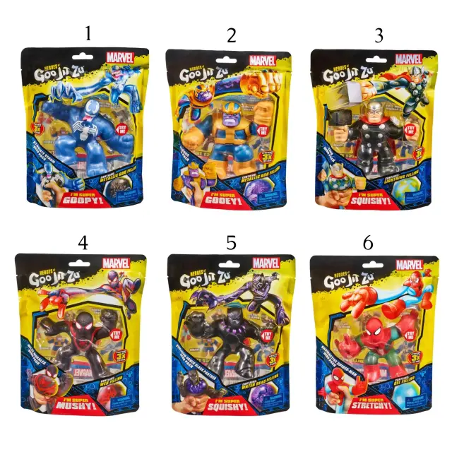 Goo Jit Zu Marvel Single Pack Series 4 (GJM03000) 2
