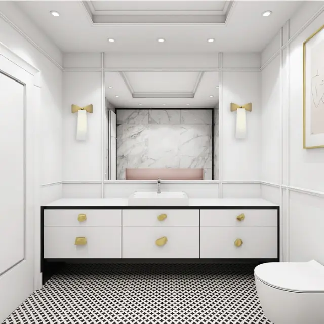 Φωτιστικό Τοίχου BOW W01176BR Ορείχαλκος | Κομψό Design με Υπογραφή Magda Fornal 3