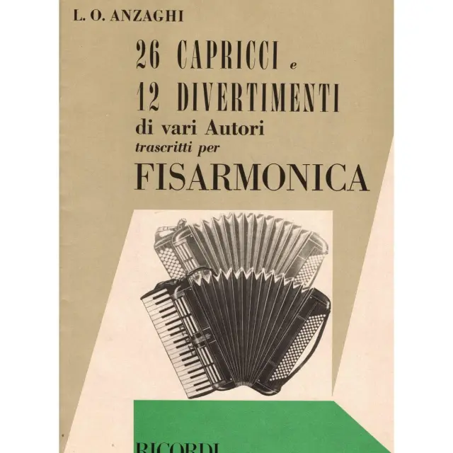 RICORDI ANZAGHI - 26 Caprici 12 Divertimenti