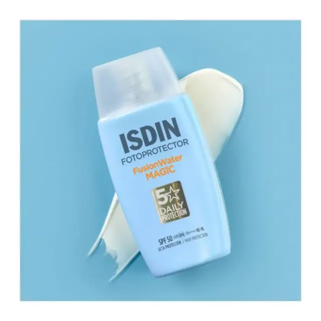 Isdin Αντηλιακό Προσώπου SPF 50 Fotoprotector Fusion Water Magic SPF 50 50ml 2