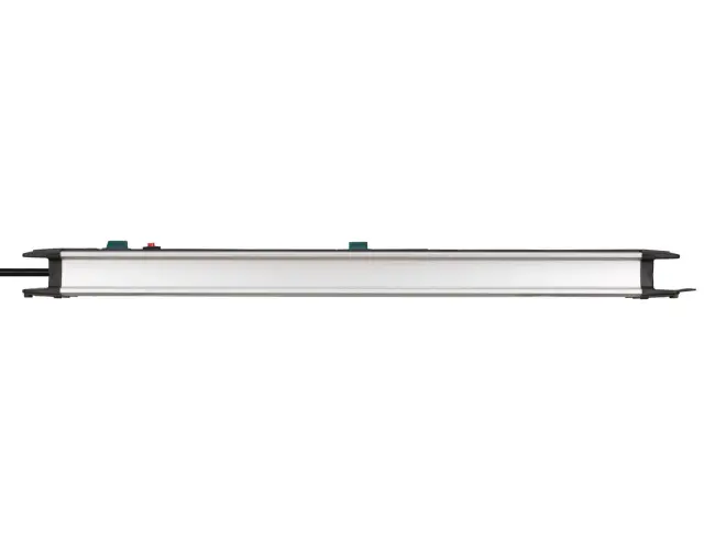 Πολύπριζο Ασφαλείας Premium Protect Line Brennenstuhl - 11x Schuko - 2x USB-A - 120000A - Με 2 Διακόπτες On/Off - Καλώδιο 3m - Ασημί / Μαύρο150143 3
