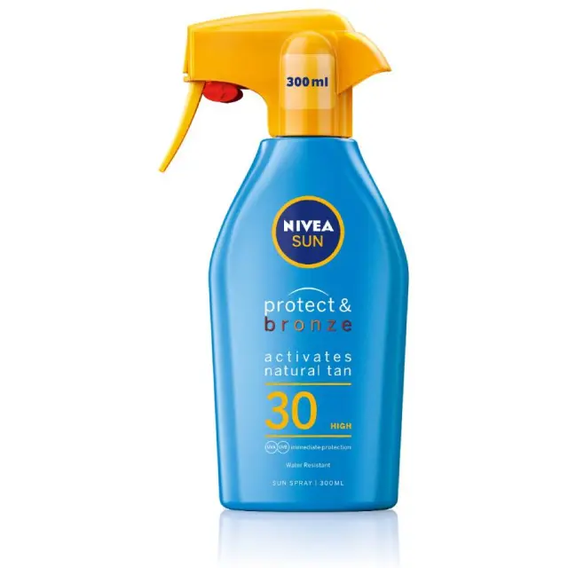 Nivea Sun Protect + Bronze Trigger Spray SPF 30, 300ml