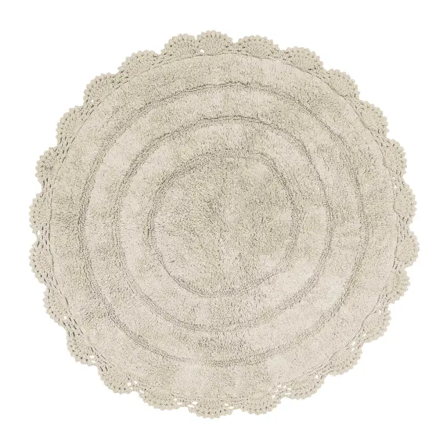 Πατάκι Μπάνιου Φ60 Bathmats Das Home 0633 Μπεζ