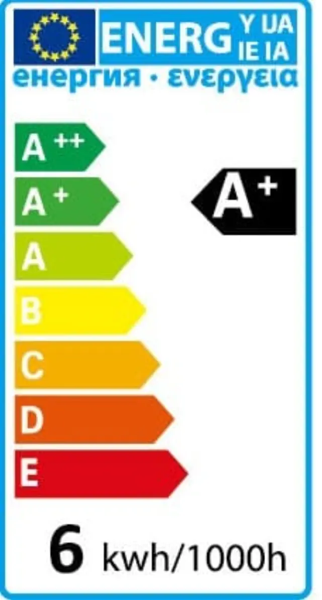 Glou LedArt , Λάμπα Led Candle 6W Ε14 230V 4000K 2