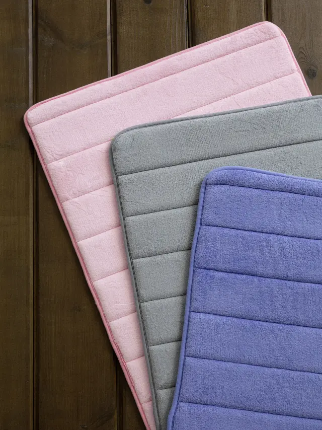 Πατάκι Μπάνιου 50X80 Polyester Kocoon Soft - Blue 2