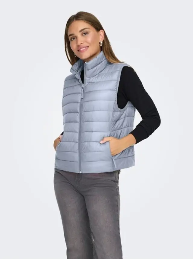 ONLY ΓΙΛΕΚΟ PUFFER Γαλάζιο