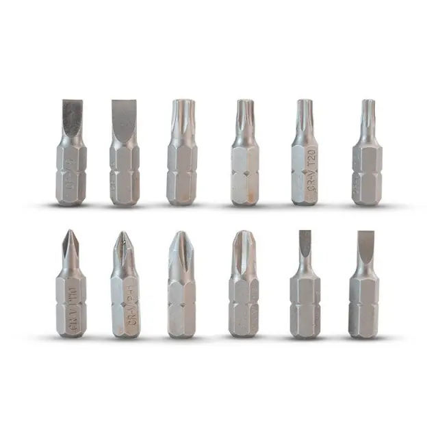 Bormann Pro BHT7262 - Κατσαβίδι καστάνιας σετ 12 σε 1, με 12 μύτες 1/4" (047421) 3