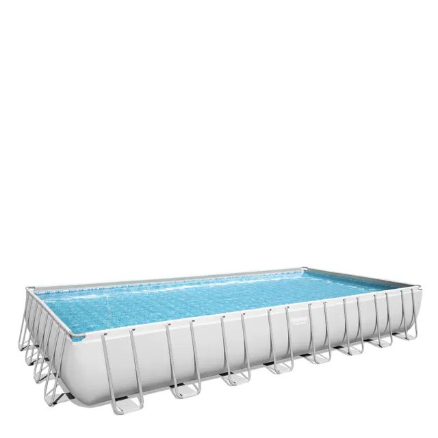 Πισίνα BESTWAY POWER STEEL RECTANGULAR FRAME POOL 9.56x4.88x1.32m