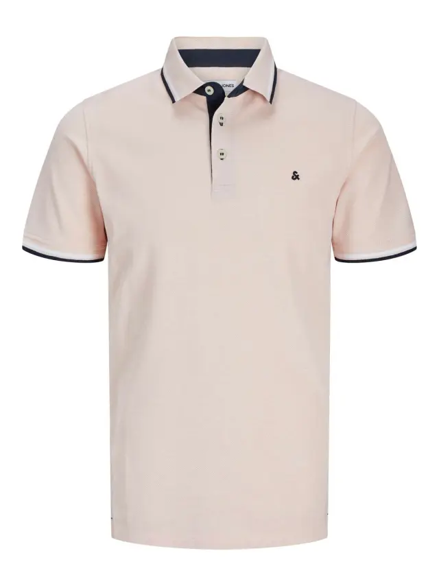 JJEPAULOS POLO SS NOOS Peach Parfait