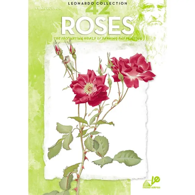 Βιβλίο Ζωγραφικής Leonardo No42 - Roses