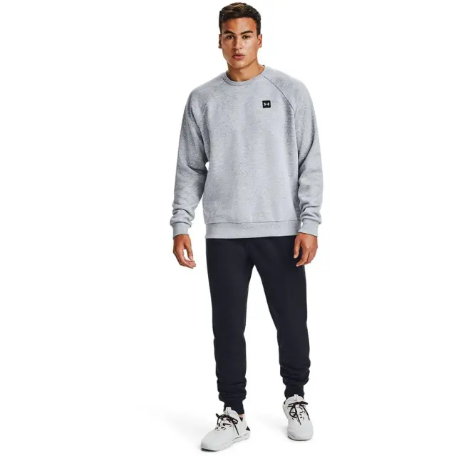 Under Armour Rival Fleece Crew (1357096-011) - Γκρί 3