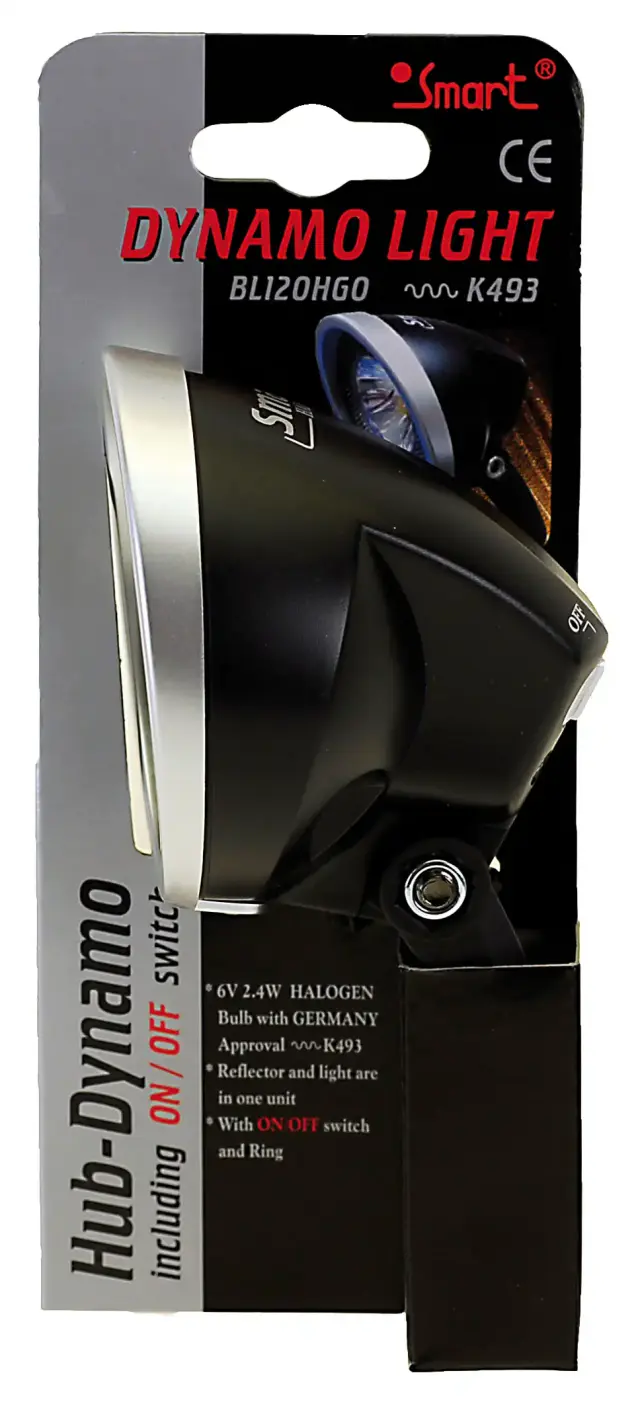 ΦΑΝΑΡΙ ΕΜΠΡΟΣΘΙΟ SMART BL120HGO K493 ΓΙΑ ΔΥΝΑΜΟ 6V 24W 460041 546010410 2