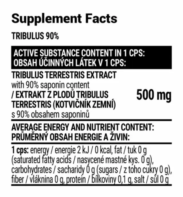 Extrifit Tribulus 90% 2