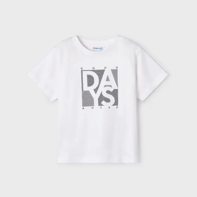 Mini 2 έως 10 ετών Μπλούζα Better Cotton λευκό - 8Ε