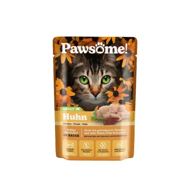 Pawsome Adult Κοτόπουλο 85gr