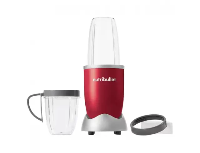 Μπλέντερ Nutribullet Original NB606R με ισχύ 600W, χωρητικότητα 700ml και 1 ταχύτητα - Red NB606.R