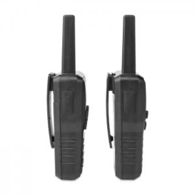Walkie talkie με εμβέλεια έως και 10 km, σε μαύρο χρώμα. 3