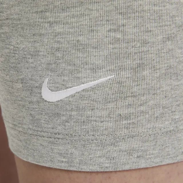 Nike Sportswear Essential Bike Shorts (CZ8526-063) - Γκρί - L 3