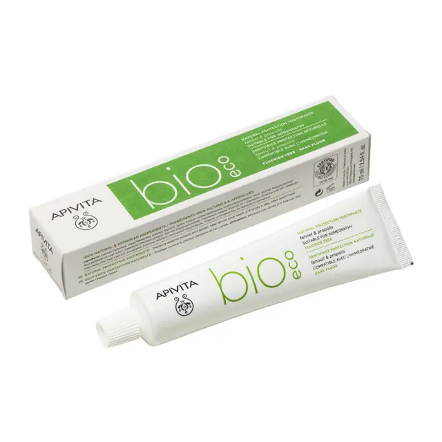 Apivita Bio-Eco Οδοντόκρεμα Φυσικής Προστασίας με Μάραθο και Πρόπολη 75ml