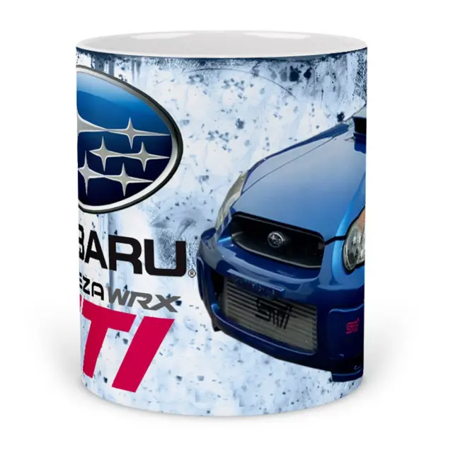 κούπα αυτοκίνητο car subaru impreza -02 κεραμική 330ml με συσκευασία δώρου " με δυνατότητα προσθήκης ονόματος η ευχές 3