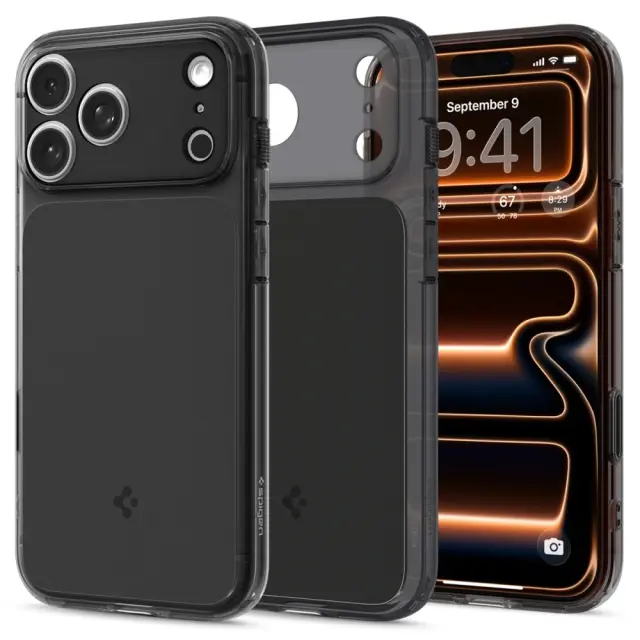 Θήκη Spigen Ultra Hybrid T Magsafe για Apple iPhone 17 Pro Max iPhone 18 Pro Max Ματ Μαύρη