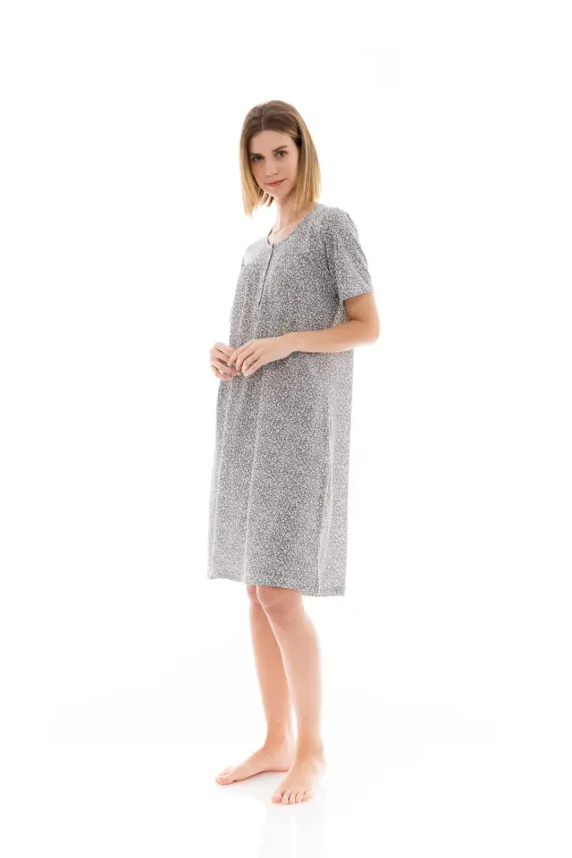 S1228 - Type - NIGHTGOWN CLASSIC AQUA FLOWER 2