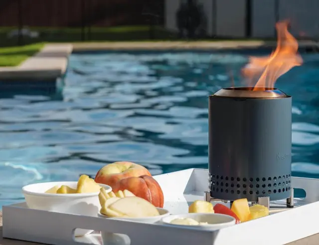 Επιτραπέζια Εστία φωτιάς Mesa Solo Stove με διαστάσεις 13x17.5cm - Water Mesa Water 3