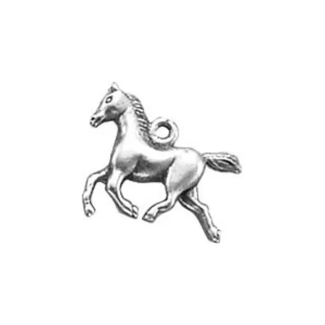 Διακοσμητικό Χυτό Pewter - Running Horse - Antique Silver - 1τεμ