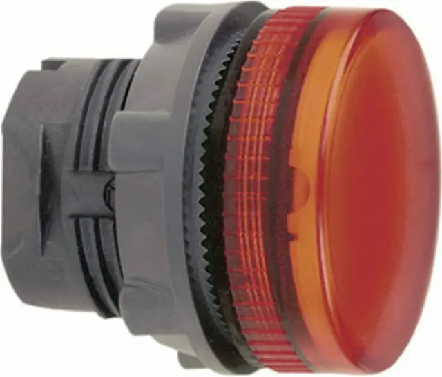 Harmony XB5, Pilot light head, plastic, red, Ø22, plain lens for integral LED