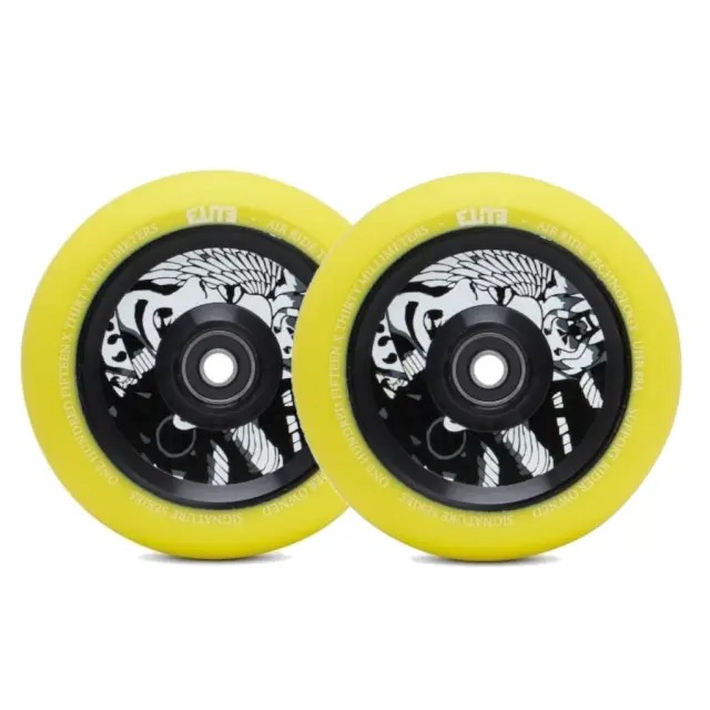 ELITE Air Ride Wheels Yellow 115 2