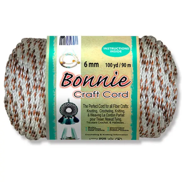 Bonnie Κορδόνι Μακραμέ Ø6mm - Indian Corn - 90m