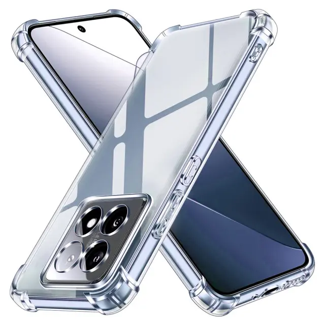 Techsuit - Shockproof Clear Silicone - Xiaomi 14T - Διάφανη
