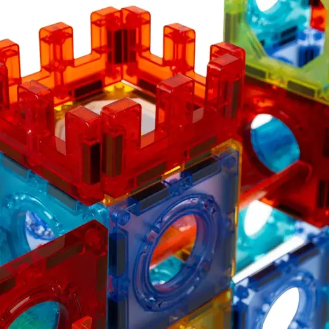 Kruzzel Μαγνητικό Παιχνίδι Κατασκευών Magnetic Blocks 96τμχ 3