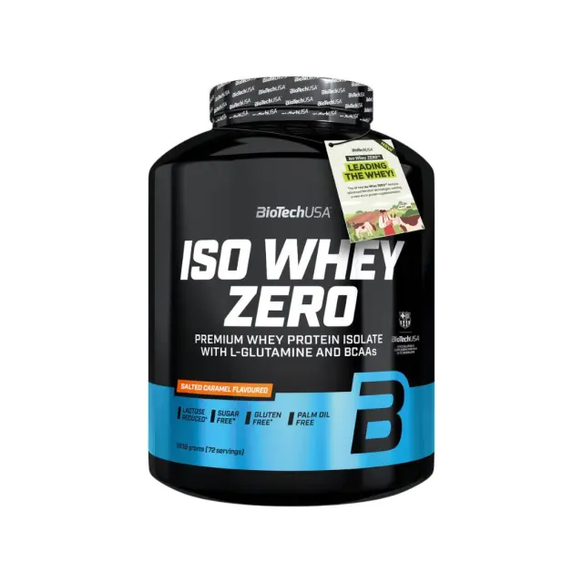BioTechUSA Iso Whey Zero 1816g Salted Caramel (10002101040)