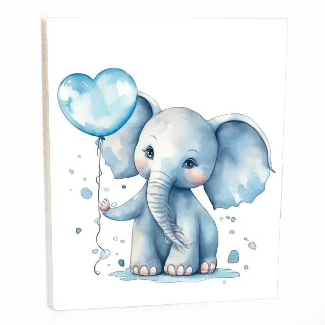 Άλμπουμ pocket με θήκες για 40 φωτογραφίες 15Χ21 blue elephant 09